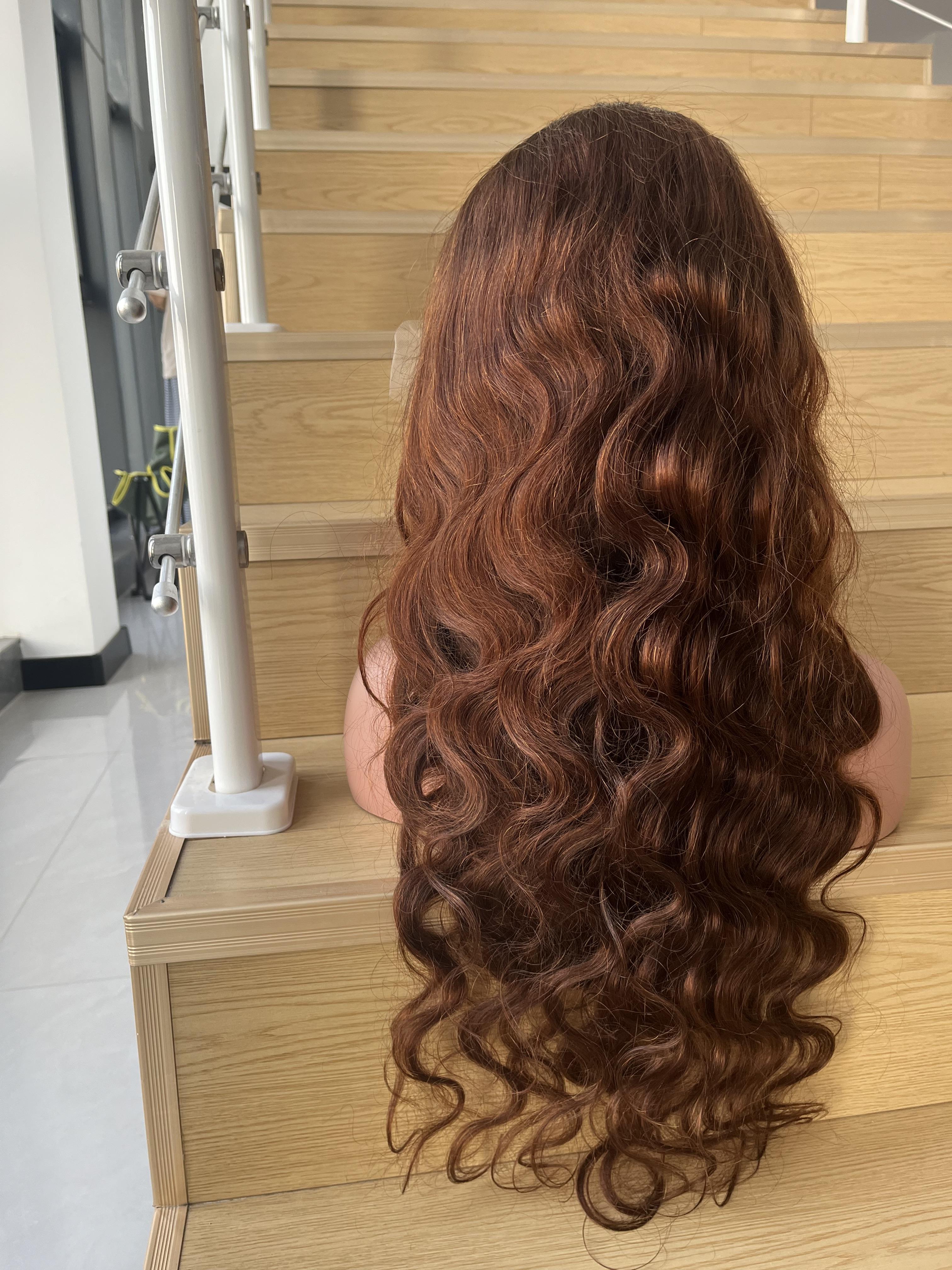Bling Hair Chocolate Brown Wigs Body Wave 13x4 13x6 HD Transparent Lace Front Human Hair Wig For Women 4x4 Lace Closure Brazilian Remy Human Wig Pre plucked Natural Hairline 30 Inch 180% Density TikTokShopHolidayHaul