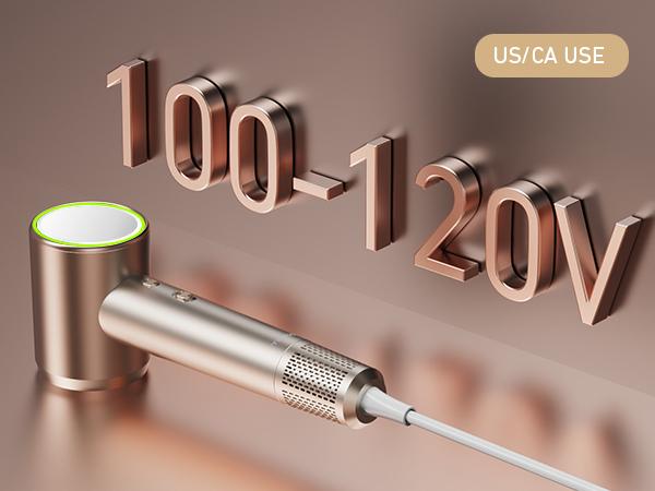 Maxodo 1400W High-Speed Hair Dryer with Ion Technology & Brushless Motor for Salon-Quality Drying 110,000 rpm 200 Million Ions Healthy Shine 360° Diffusers