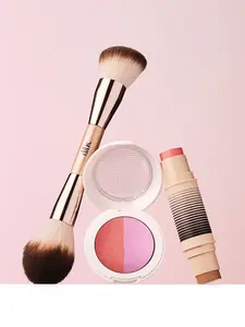 Sweet Cheeks Set - DIBS Beauty - Desert Island Duo + Duet Baked Blush + Duo Brush Face