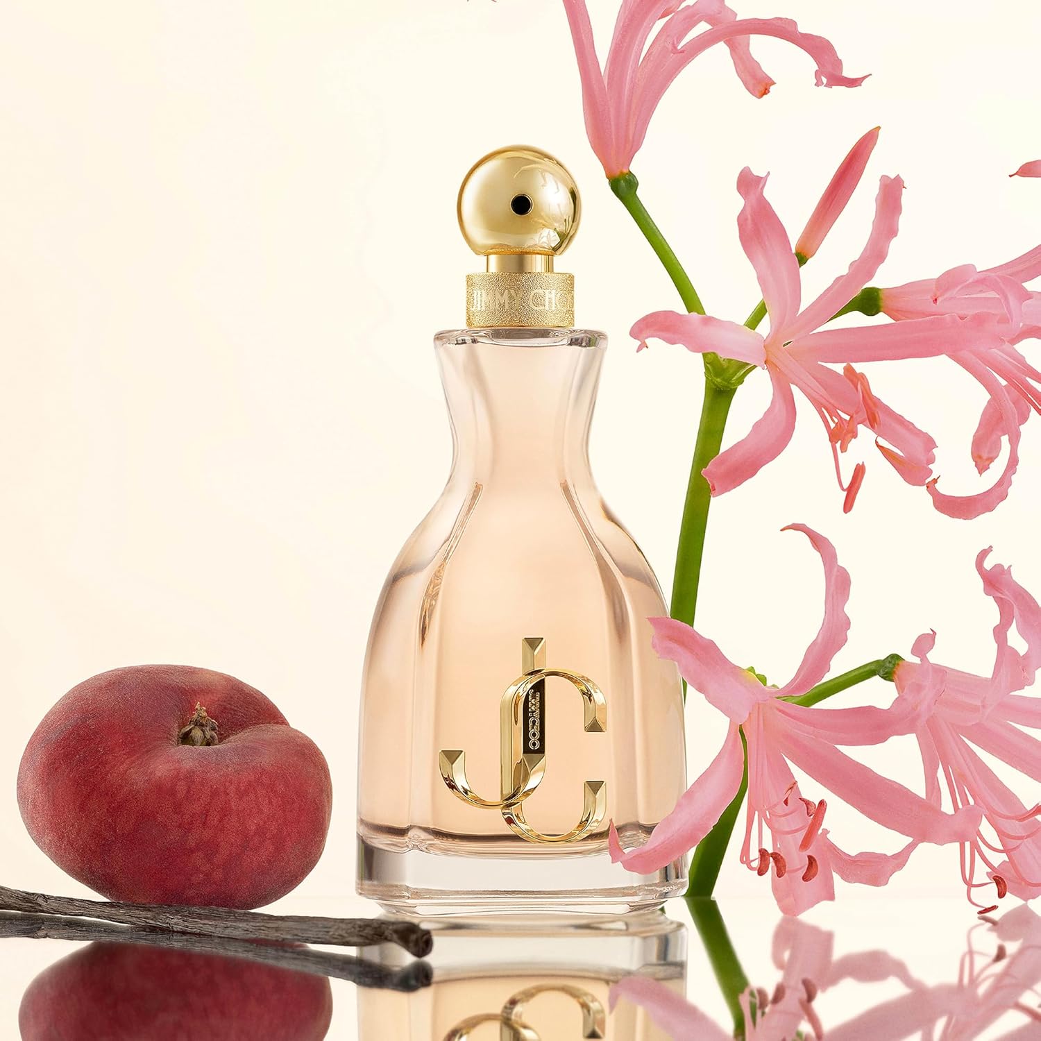 Jimmy Choo I Want Choo Eau de Parfum Spray for Women - Floral Notes with Mandarin Juice, Velvet Peach, Red Spider Lily, Jasmine Sambac & Vanilla Jimmy Choo I Want Choo Eau de Parfum Spray for Women - Floral Notes with Mandarin Juice, Velvet Peach, Red Spider Lily, Jasmine Sambac & Vanilla