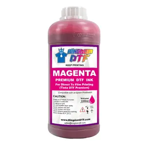 DTF Magenta Ink Liter (1000ml) - Premium High-Quality Ink for Direct-to-Film Printing