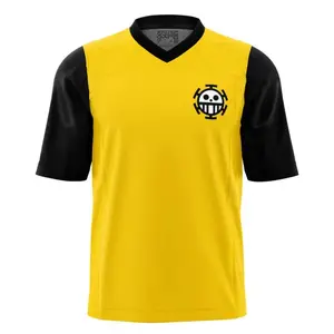 Trafalgar Law 0ne Piece American Football Jersey 2026 Men's and Women's American Football Jerseys, Rugby Jerseys, Sportswear, Training Jerseys, T-shirts, Quick-Drying Tops - Hot Trend 2026