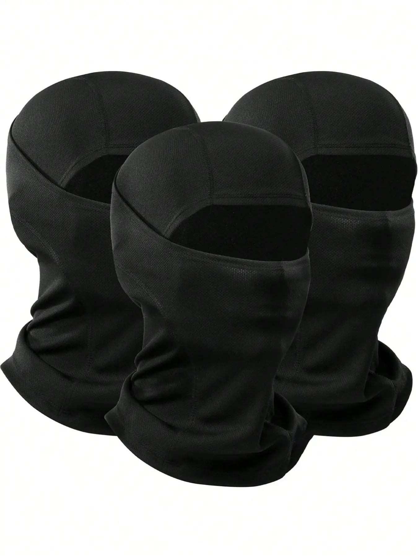 3-Pack Balaclava Headwear Ski Mask, Breathable Full Face Cover for Men and Women, Full Face Mask for Skiing and Outdoor Sports