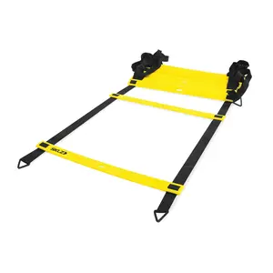 SKLZ Quick Ladder Speed Trainer - 11 Rungs 17" Wide 15' Long for Acceleration Lateral Speed & Direction Changes Portable with Carry Bag