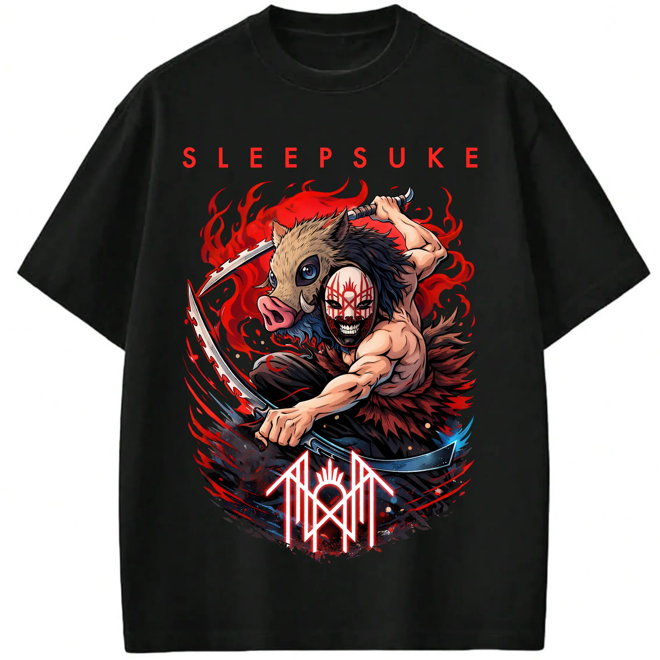 Sleepsuke Graphic Tee, In0suke Hashibir4 Dem0n Slay3r Shirt, Anime Fan Merch, Unisex Sweatshirt Hoodie