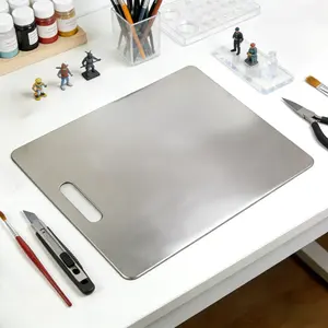 Heavy Duty Craft Mat – Durable Metal Work Surface for DIY Crafts, Resin Art, Painting & Craft Workspace