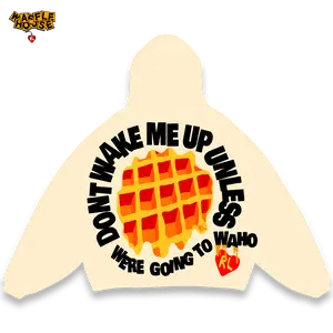 RED LETTERS DONT WAKE ME PULL OVER HOODIE