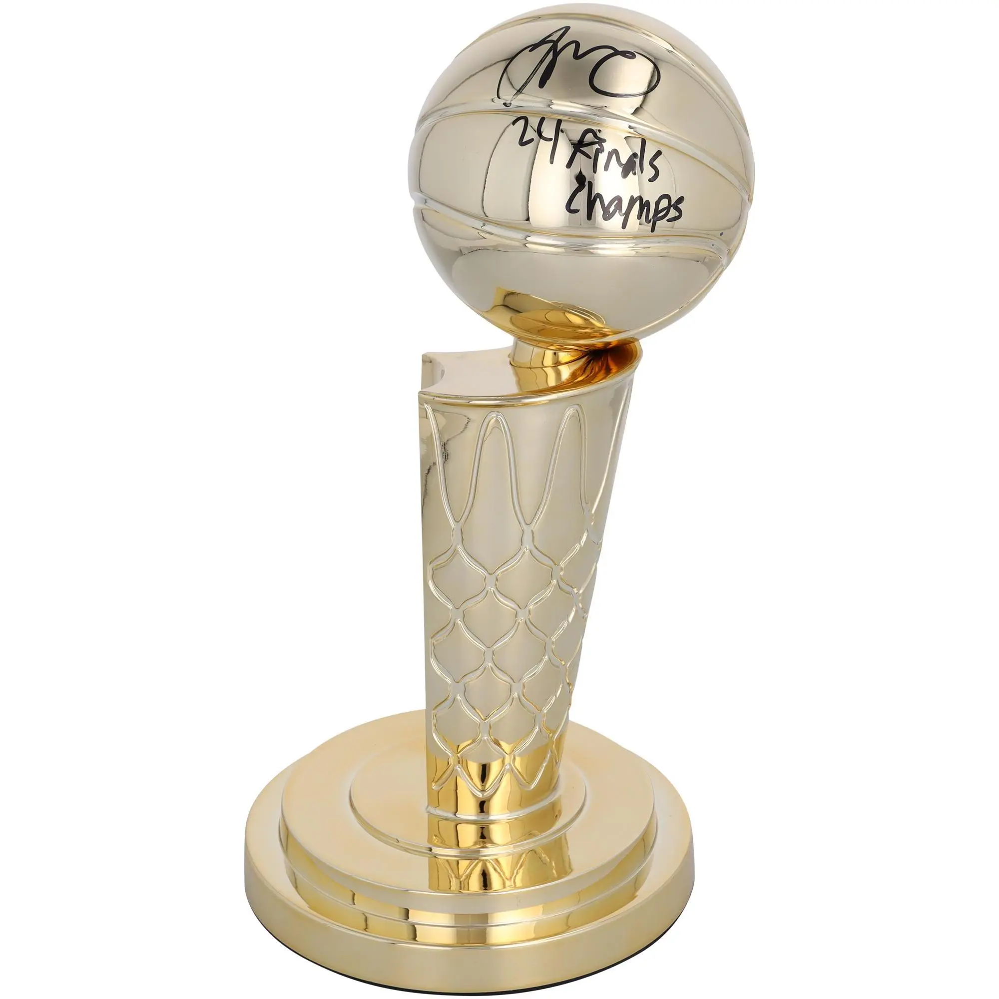 Jayson Tatum Boston Celtics 2024 NBA Finals Champions Autographed 12" Larry O'Brien Replica Trophy with "24 Finals Champs" Inscription - Fanatics Authentic Certified