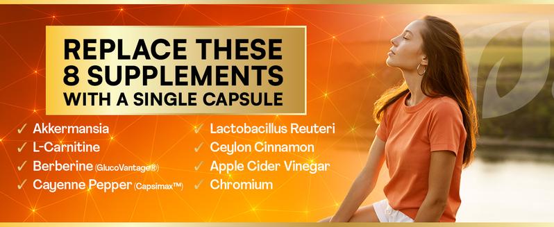 Parrox Metaboost - Natural Metabolism Supplement with Berberine, L-Carnitine, L-Theanine & 20+ Extra Strength Ingredients - Fitness, Balanced Gut, & Digestive Health - Made in USA