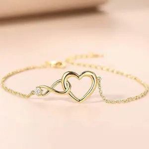 Infinity Heart Bracelet