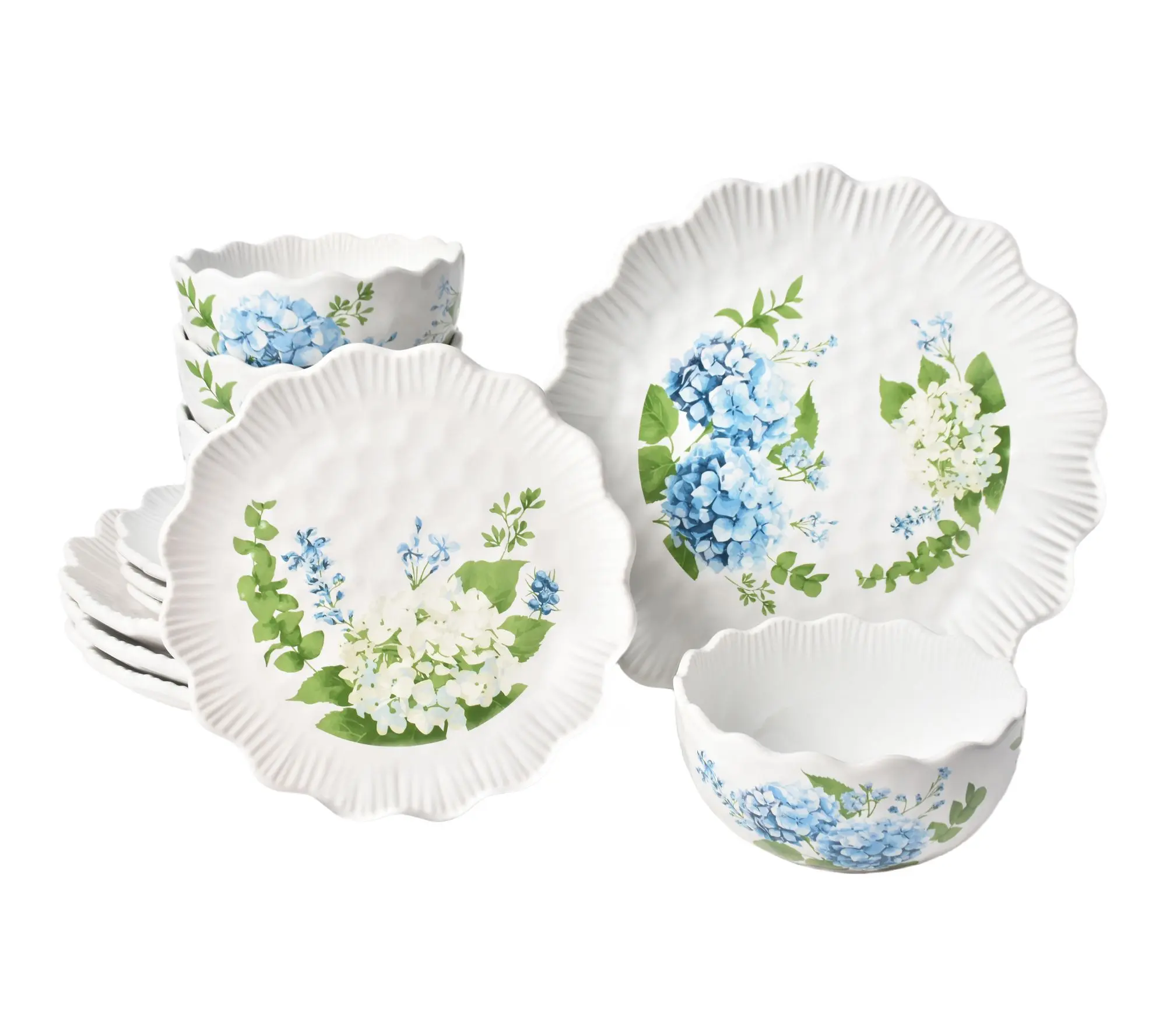 Temp-tations Special Edition 12-Piece Sculptural Dinnerware Set