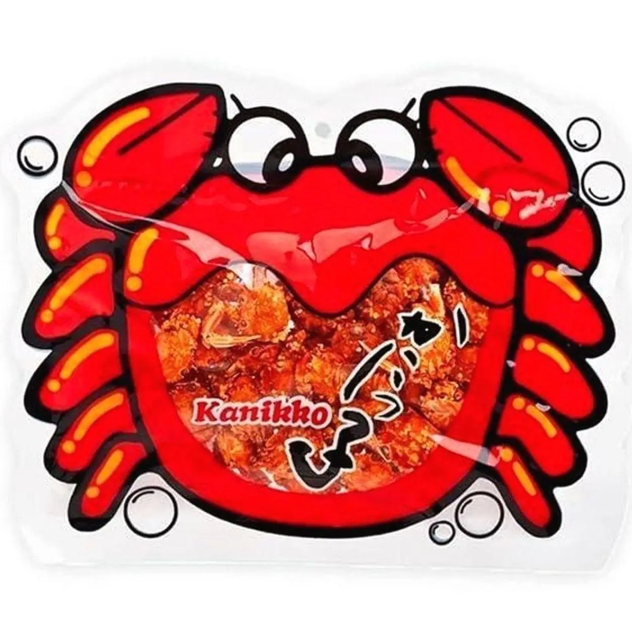 UMAYA - Okabe Kanikko - Ready To Eat Fried Japanese Baby Crabs - With A Hint Of Sweet Honey and Savory Seasonings - Crunchy Gourmet Snack From Japan - Individual 2.3oz (65g) Snack Size Bag - Pack of 1