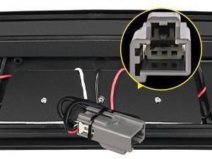 Nilight Third Brake Light High Mount 3rd Stop Reverse Cargo LED Lighting for Chevy Silverado GMC Sierra 1500 2500 3500HD 2014-2018 Pickup Truck Rear Cab Center Tail Lights