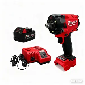 Milwaukee High-Torque M18 Impact Wrench FIW212 Lithium 1/2 Battery Impact Wrench for Automobile And Home Appliance Maintenance