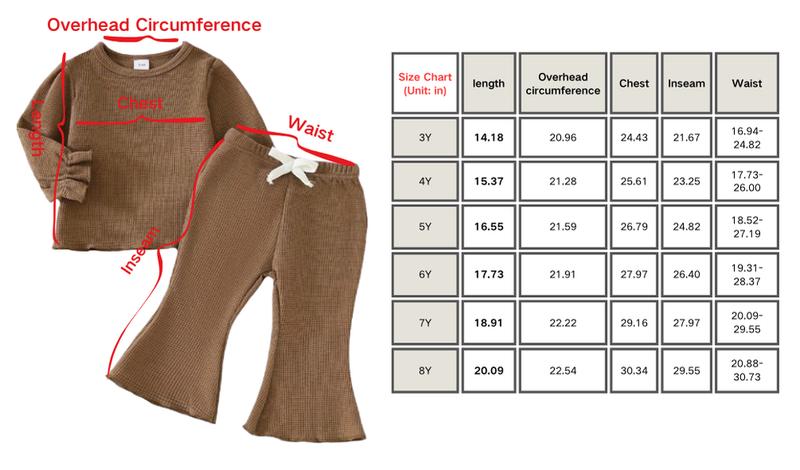 1SET Personalised Kids Name Age Birthday Oufit Note Required Customized Waffle long-sleeved Suit Funny Movie Oufit for Girls Regular Fit Autumn Casual Comfortable Wear with Cartoon Graphic Print