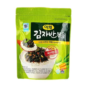 SAJO Korean Roasted Seaweed Flakes - Savory Seasoned Gim for Bibimbap & Rice, Vegetable Flavor, 50g