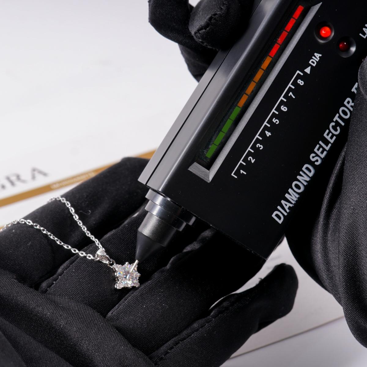Moissanite 1ct Starburst Halo Pendant Necklace Valentine's Day Wedding Engagement Anniversary Romantic Elegant Gift Daily Wear Moissanite 1ct Starburst Halo Pendant Necklace Valentine's Day Wedding Engagement Anniversary Romantic Elegant Gift Daily Wear