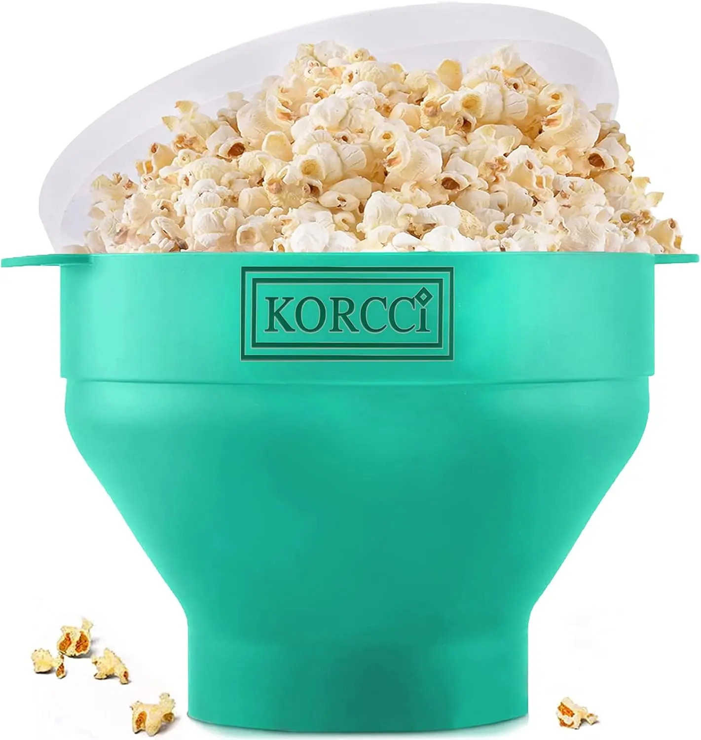 Microwave Popcorn Popper, Silicone Popcorn Maker Bowl for Microwave, Popcorn Popper Bowl, Kitchen Gadgets & Microwave Cookware