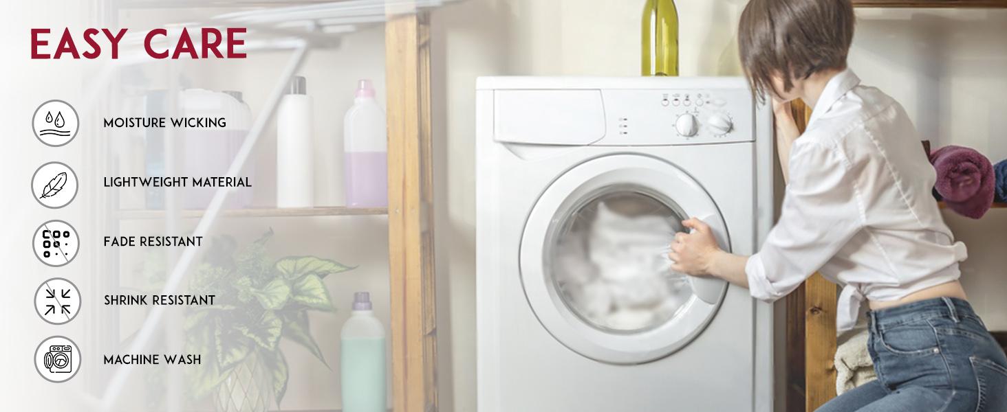 LUX DECOR 4 Pc Solid Bed Sheets Brushed Microfiber 16" Deep Pocket Fitted Sheets & Embroidered Pillowcases Fade Resistant All Season High Quality Luxury Bedding Set -Soft Sheets Set- Cozy Bedding Accessories