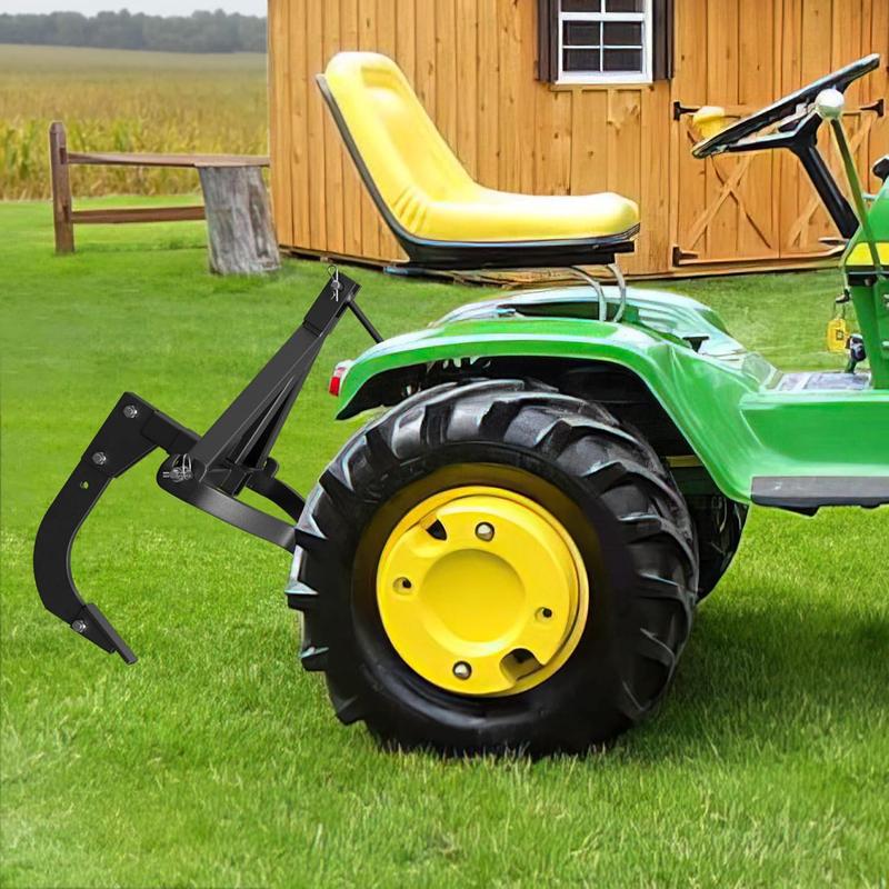 OEDRO 2 in Receiver Hitch Lawn Mounted Ripper Middle Buster Plow for ATVs/UTVs Tractor