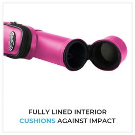 Casemaster Q-Vault Supreme Pink Cue Case