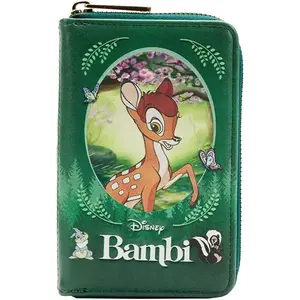 Loungefly Disney Classic Books Bambi Zip-Around Wallet