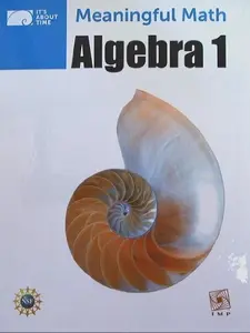 USED-Meaningful Math, Algebra 1 by Dan Fendel (Unknown)