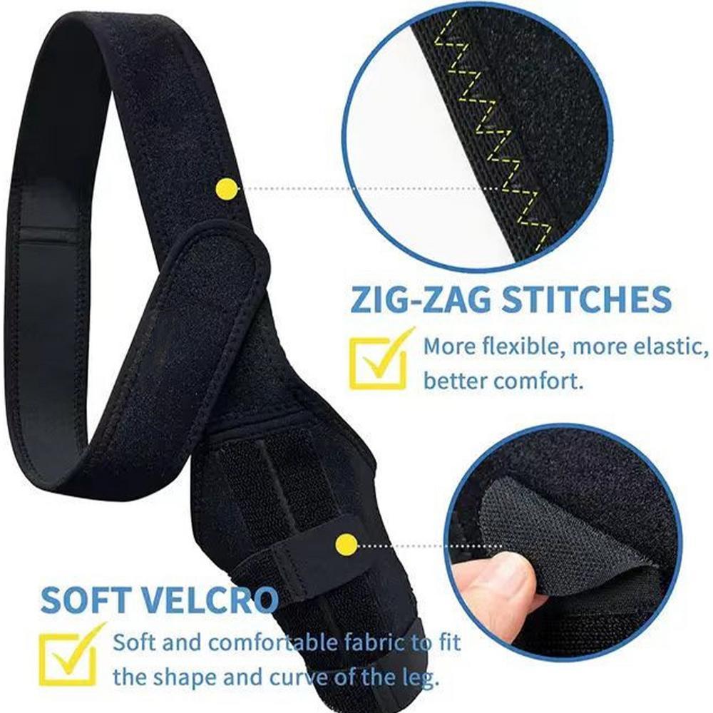 Dog Knee Protector Adjustable Black Dog Back Leg Brace Comfortable Knee Pad For Leg Injury Care Universal Leg Protector For