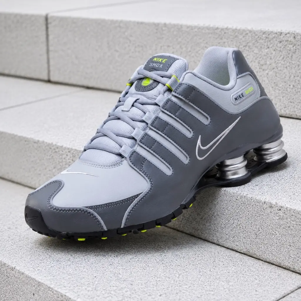 Nike Shox NZ Dark Grey Wolf Grey Men's Fashion Sneaker New