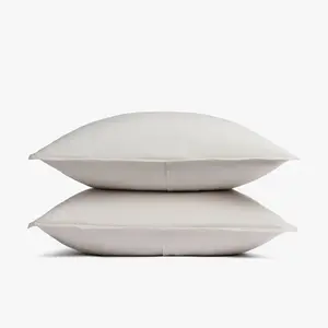 Standard Relaxed Linen Sham Set Parchment - Parachute