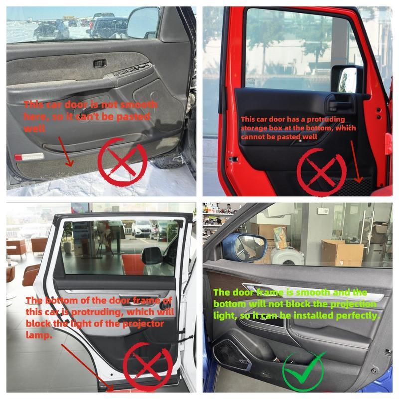 2Pcs LED Car Door Welcome Light HD Projector Lamp for Toyota GMC Jeep And More Car Accessories 2Pcs LED Car Door Welcome Light HD Projector Lamp for Toyota GMC Jeep And More Car Accessories