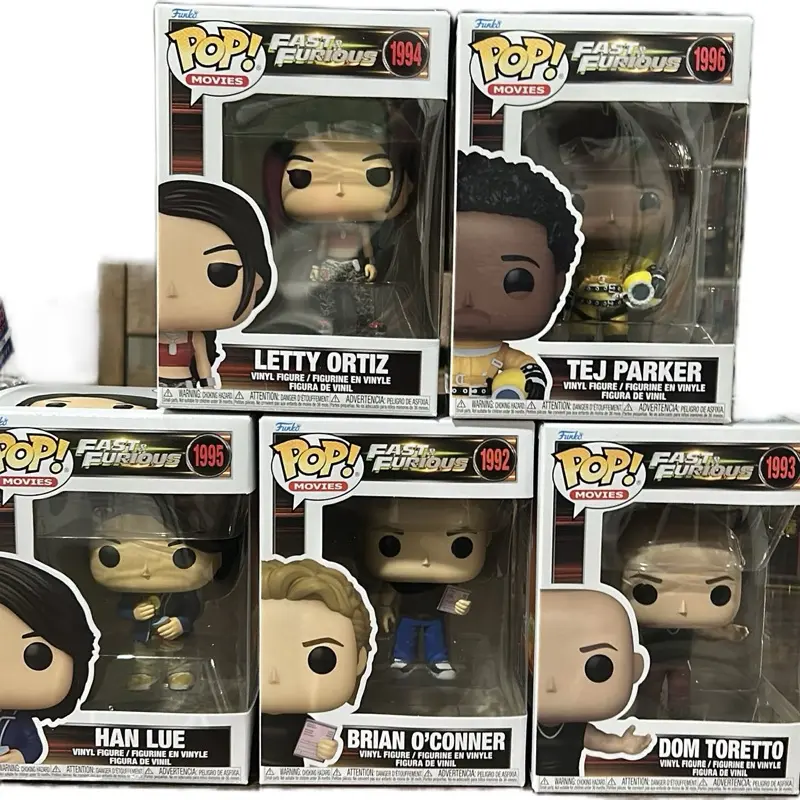 Funko Pop Fast and Furious Collectible Figure Vinyl - Soft Vinyl Figurine, Fan-Targeted Collectible Available in Multiple Characters, Soft Vinyl Figure