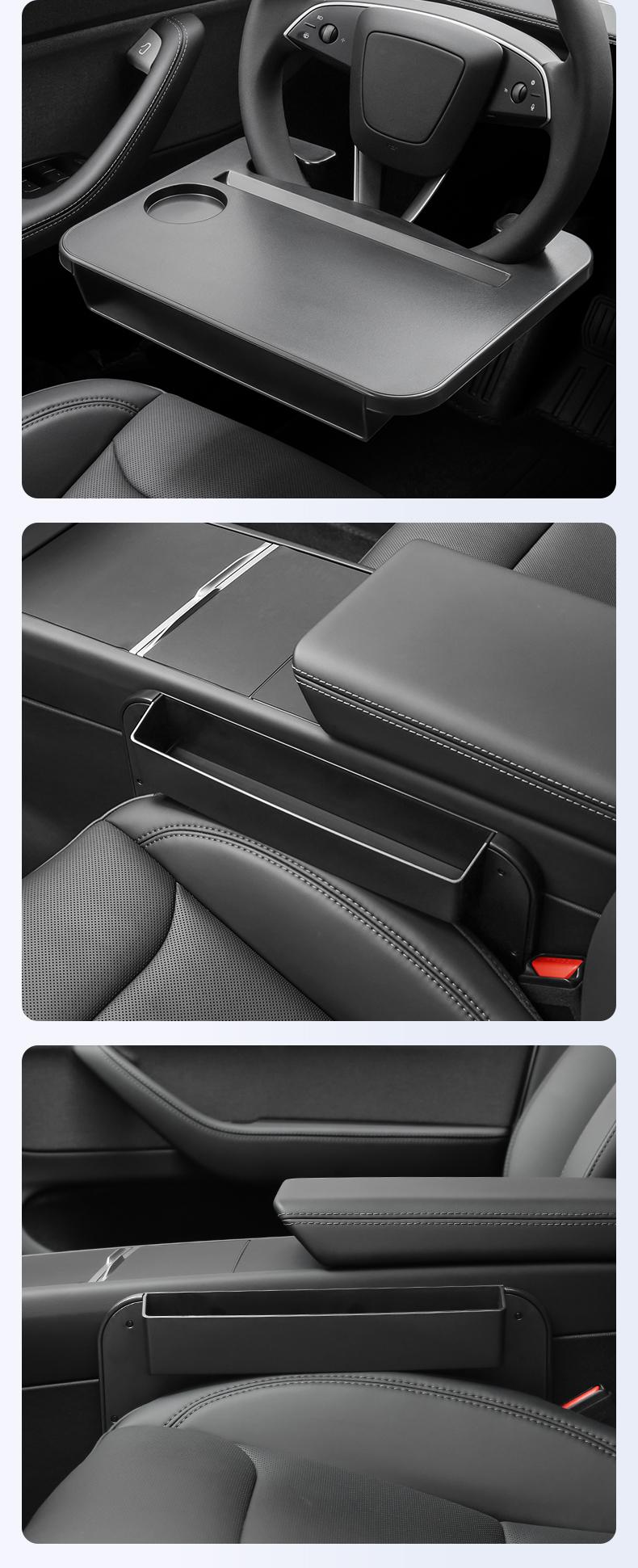 MSTARKE 2-in-1 Steering Wheel Desk-Steering Wheel Tray Table with Seat Gap Filler Organizer Car Food Tray for Driver Car Desk for Laptop & Eating Tesla Model 3 Model Y Accessories Fits Most Vehicles Steering Wheels MSTARKE 2-in-1 Steering Wheel Desk-Steering Wheel Tray Table with Seat Gap Filler Organizer Car Food Tray for Driver Car Desk for Laptop & Eating Tesla Model 3 Model Y Accessories Fits Most Vehicles Steering Wheels