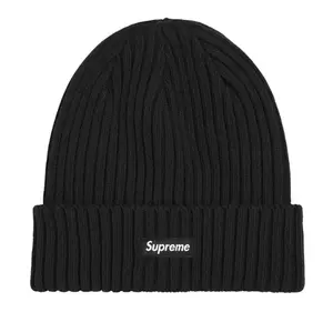 Supreme Overdyed Beanie SS26 Black
