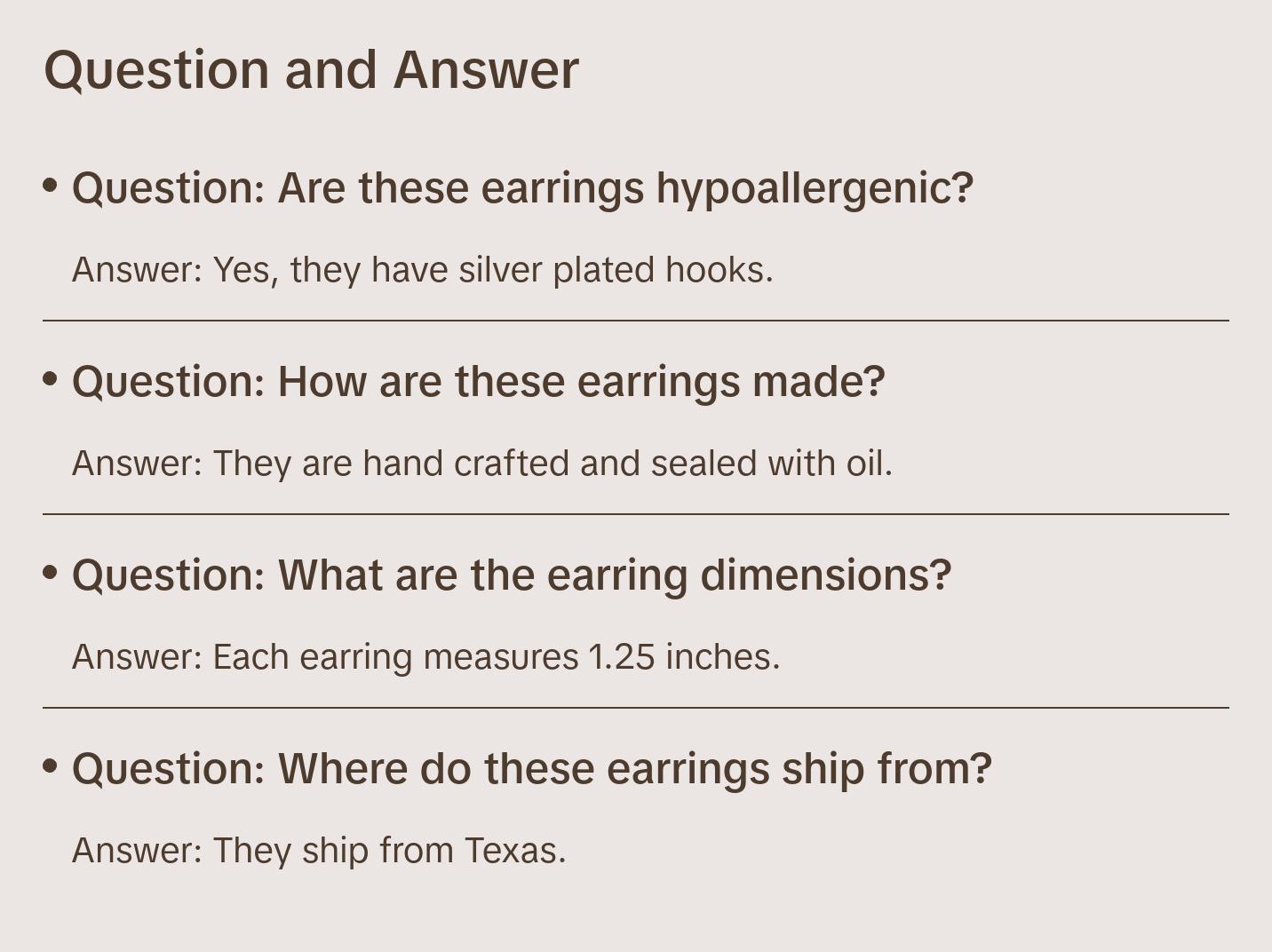 Black Dragon Scale Genuine Leather and Cherry Earrings Silver S925 clamp style hooks