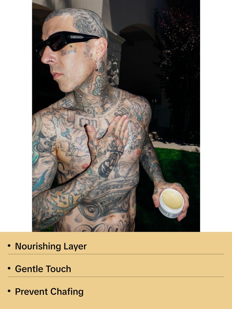 Barker Wellness Tattoo Aftercare Duo - Balm and Butter for Comprehensive Tattoo Care - Cosmetics