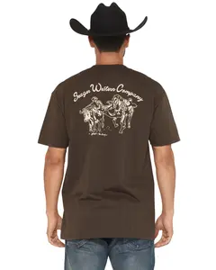 Seager Men's Los Rios Short Sleeve Graphic T-Shirt - Mtssp26losribrn