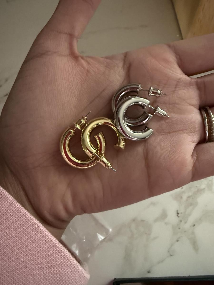 Item: White and Yellow Gold - 20 Millimeters