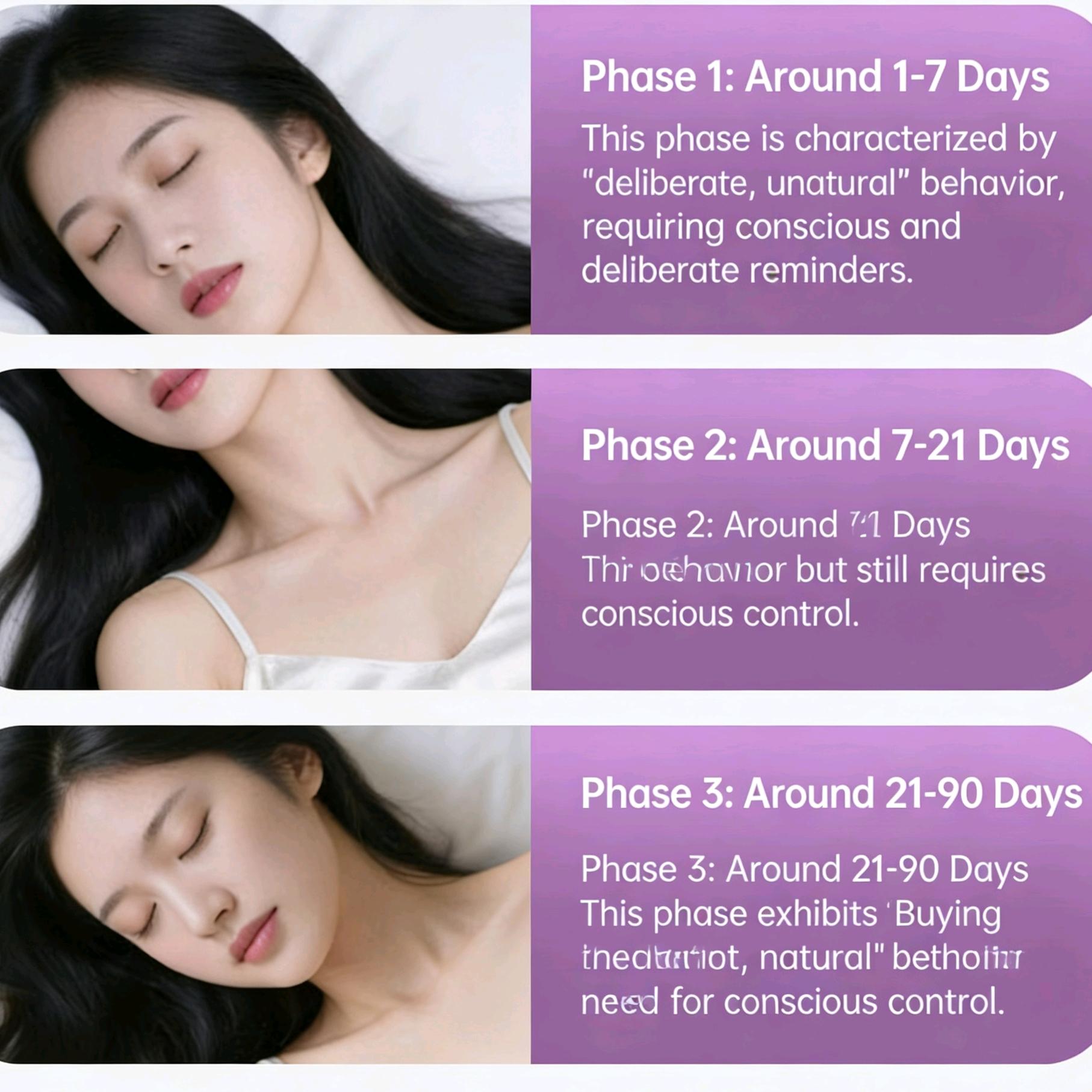 Breathable Sleep Mouth Tape Strips 30pcs/Box | Gentle Night Tape to Encourage Nose Breathing & Quiet Sleep