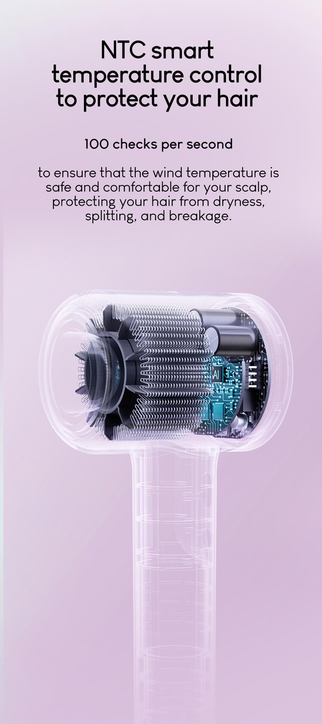 Tideway H11 High-Speed Ionic Hair Dryer Blower, Intelligent Temperature Control with Hot/Cold Settings, Plasma Tech for Scalp Care, Self-Cleaning Blow Dryer, Anti-Static & Frizz Hair Tools, Ideal Gift for Men & Women Tideway H11 High-Speed Ionic Hair Dryer Blower, Intelligent Temperature Control with Hot/Cold Settings, Plasma Tech for Scalp Care, Self-Cleaning Blow Dryer, Anti-Static & Frizz Hair Tools, Ideal Gift for Men & Women