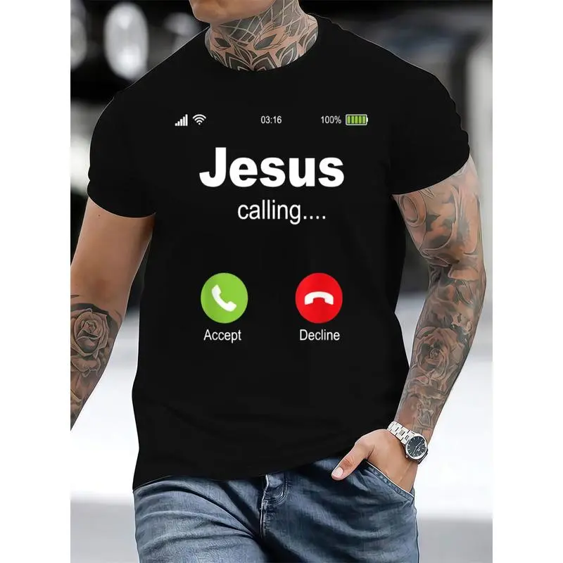 Jesus Calling - Christian Religious Bible Church T-Shirt..
