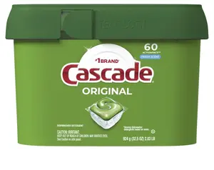 Cascade Complete Dishwasher Pods 60 Count