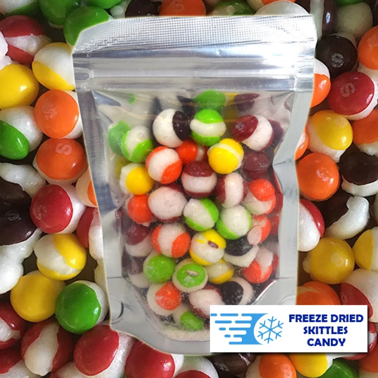 Freeze Dried Skittles Natural Fruity
