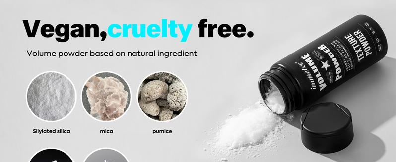 immetee Volumizing Texturizing Hair Powder – Extra Volume Hair Styling Powder, Root Lifting Style Powder, Oil Control, Matte Finish, No Residue, Texture Powder 14g