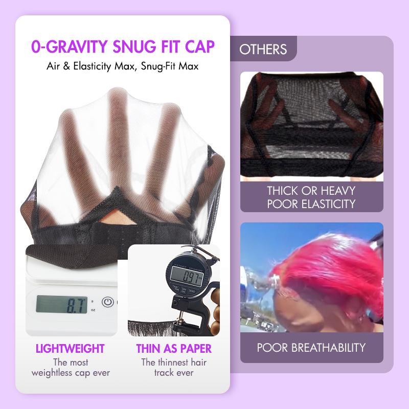 【LIVE 】Luvme  Ready to Go Blunt Cut Bob Closure Short HD Lace Glueless Wig 100% Human Hair Wear Go