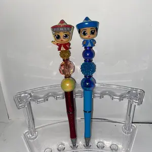 Sleep Queen Character beaded pens