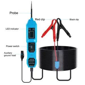 Multifunctional Car Circuit Tester, Portable Car Circuit test tool, Bidirectional Porable Led fuse tester