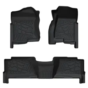 Lasfit fit for 1999-2006 Chevrolet Silverado 2500HD 3500HD Floor Mats, Fit Without 4*4 Shifter On