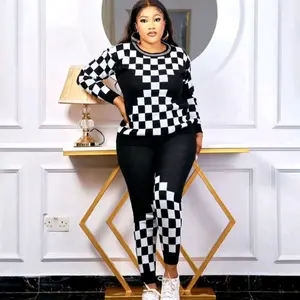 Winter sweater top and pants trousers Womenswear