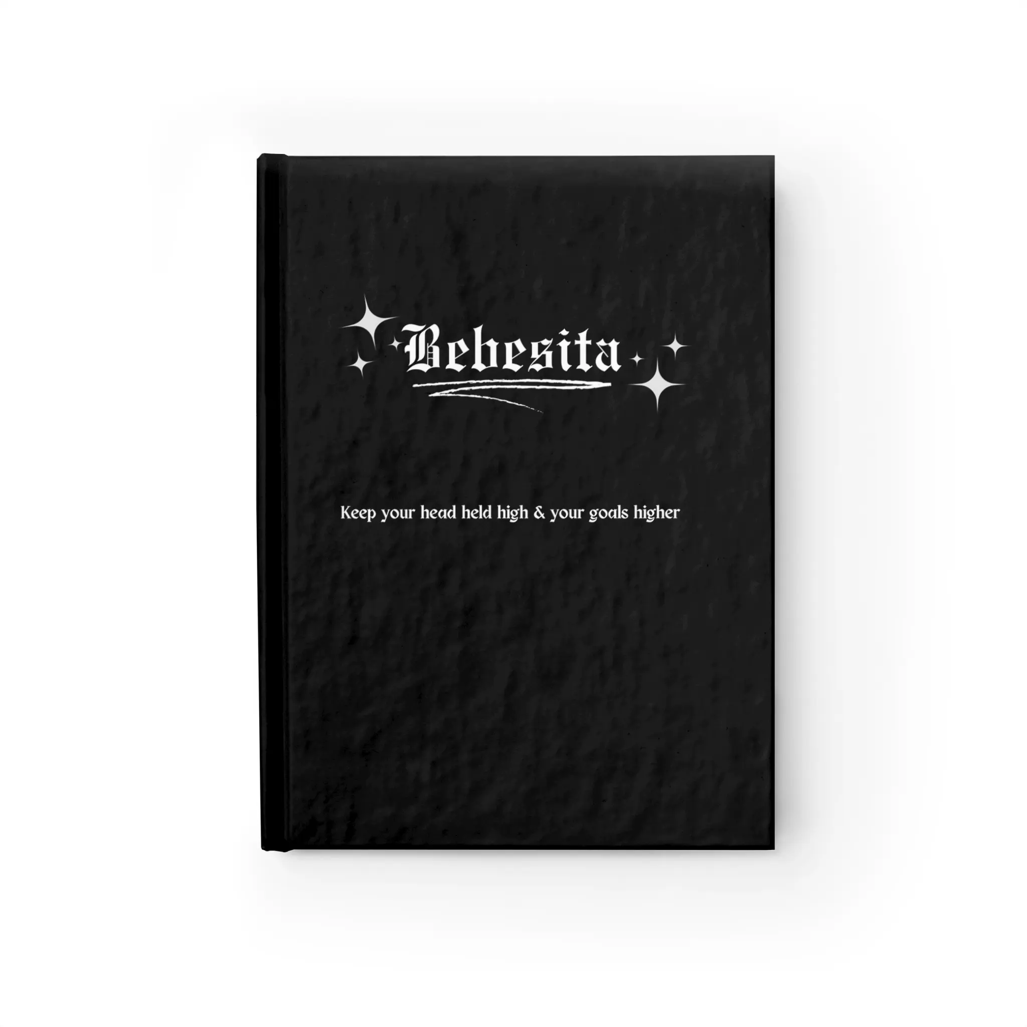 Keep Your Head Held High Notebook Aesthetic Blank Journal Motivational Soft Girl Notebook Goal Setting & Mindset Journal Confidence Notebook